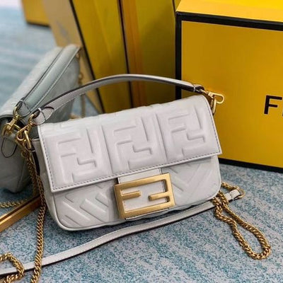 FENDI Baguette Mini Crossbody Bag