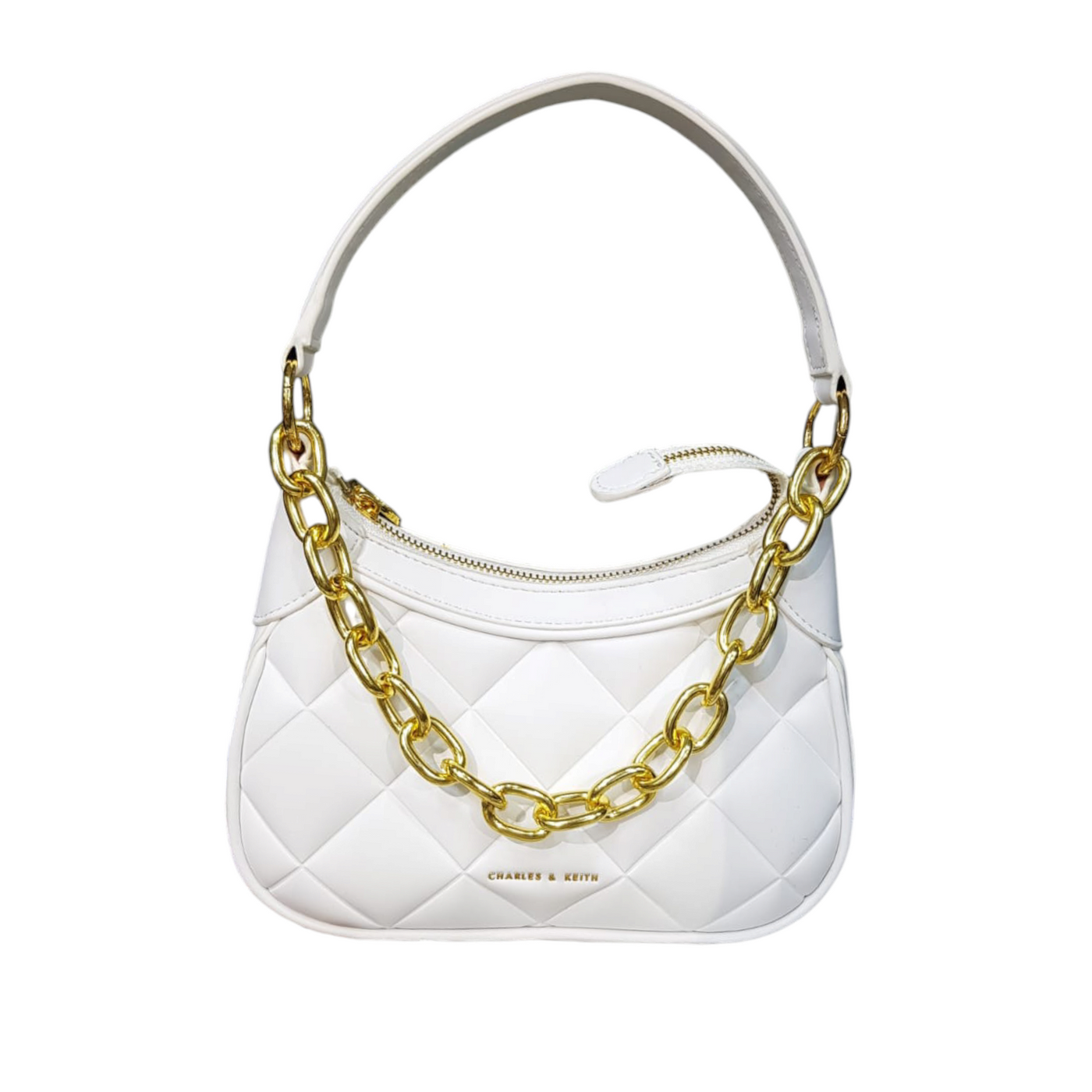 CHARLES & KEITH Alcott Quilted Shoulder Bag