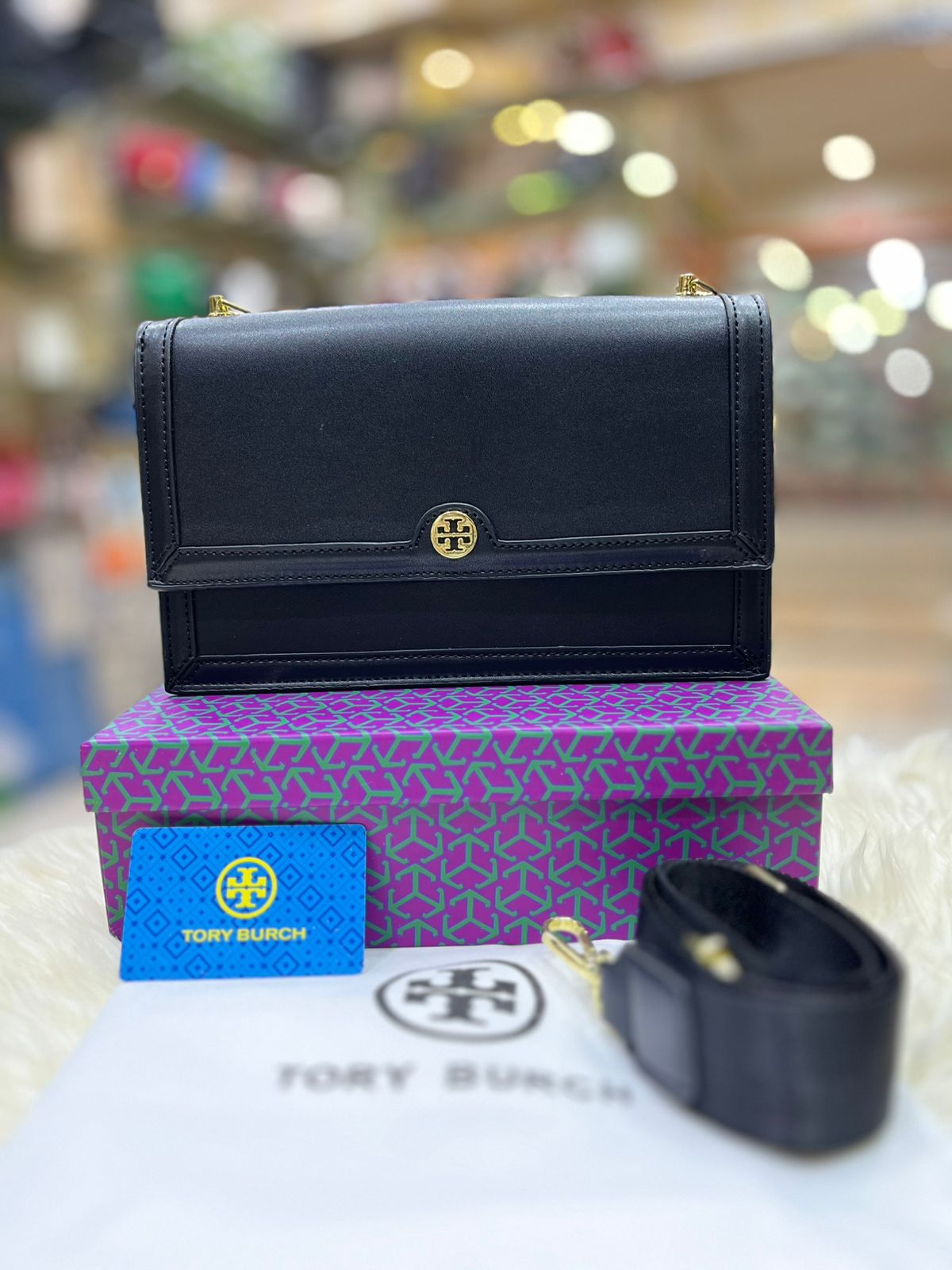 TORY BURCH Jacquard bag