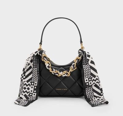 CHARLES & KEITH Alcott Quilted Shoulder Bag