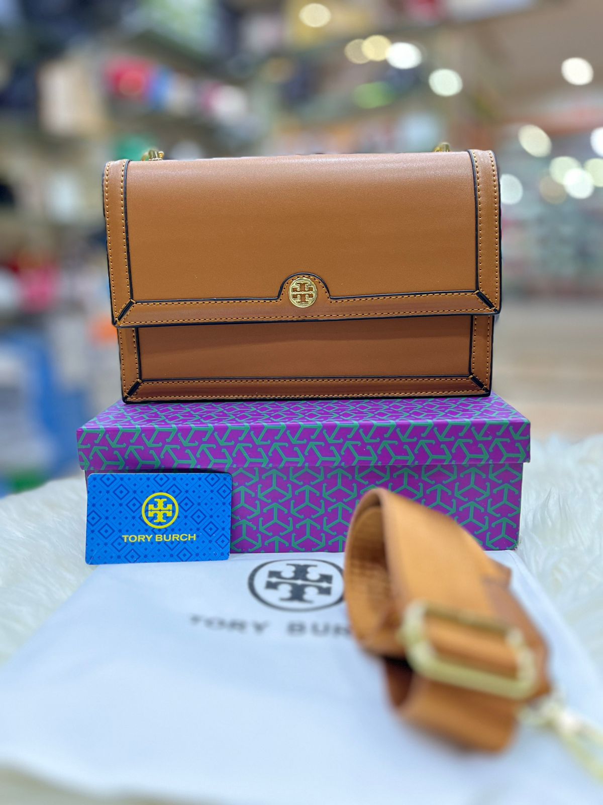 TORY BURCH Jacquard bag