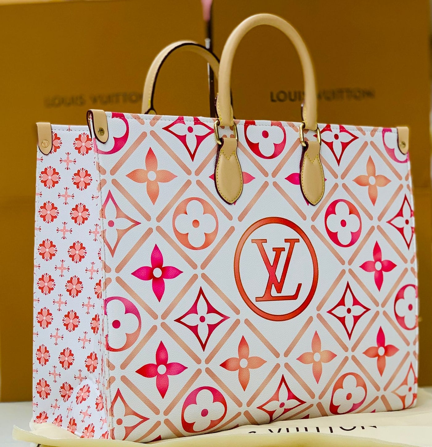 LOUIS VUITTON Large OnTheGo Handbag