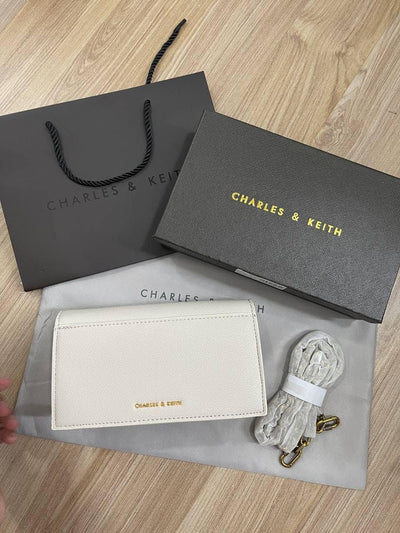 CHARLES & KEITH Everyday Crossbody Wallet.