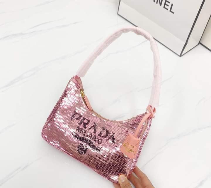 PRADA Re-Edition 2000 Hobo Sequins