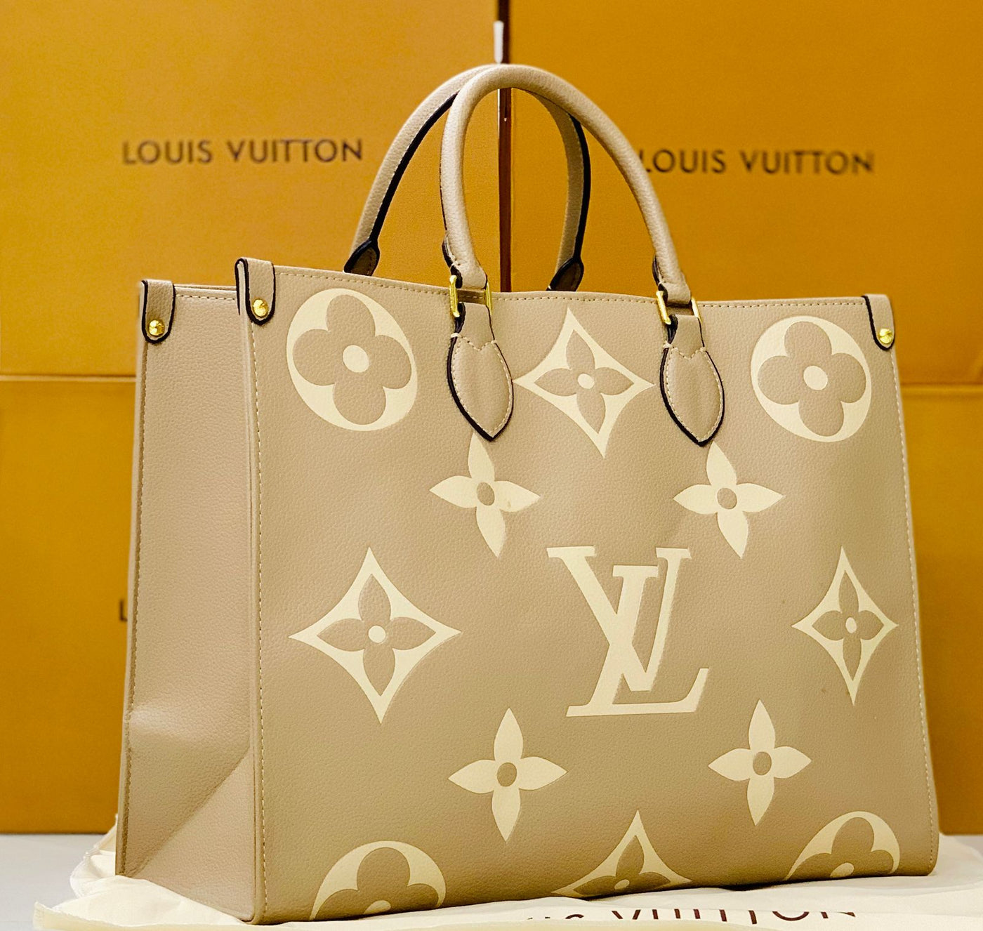 LOUIS VUITTON Large OnTheGo Handbag