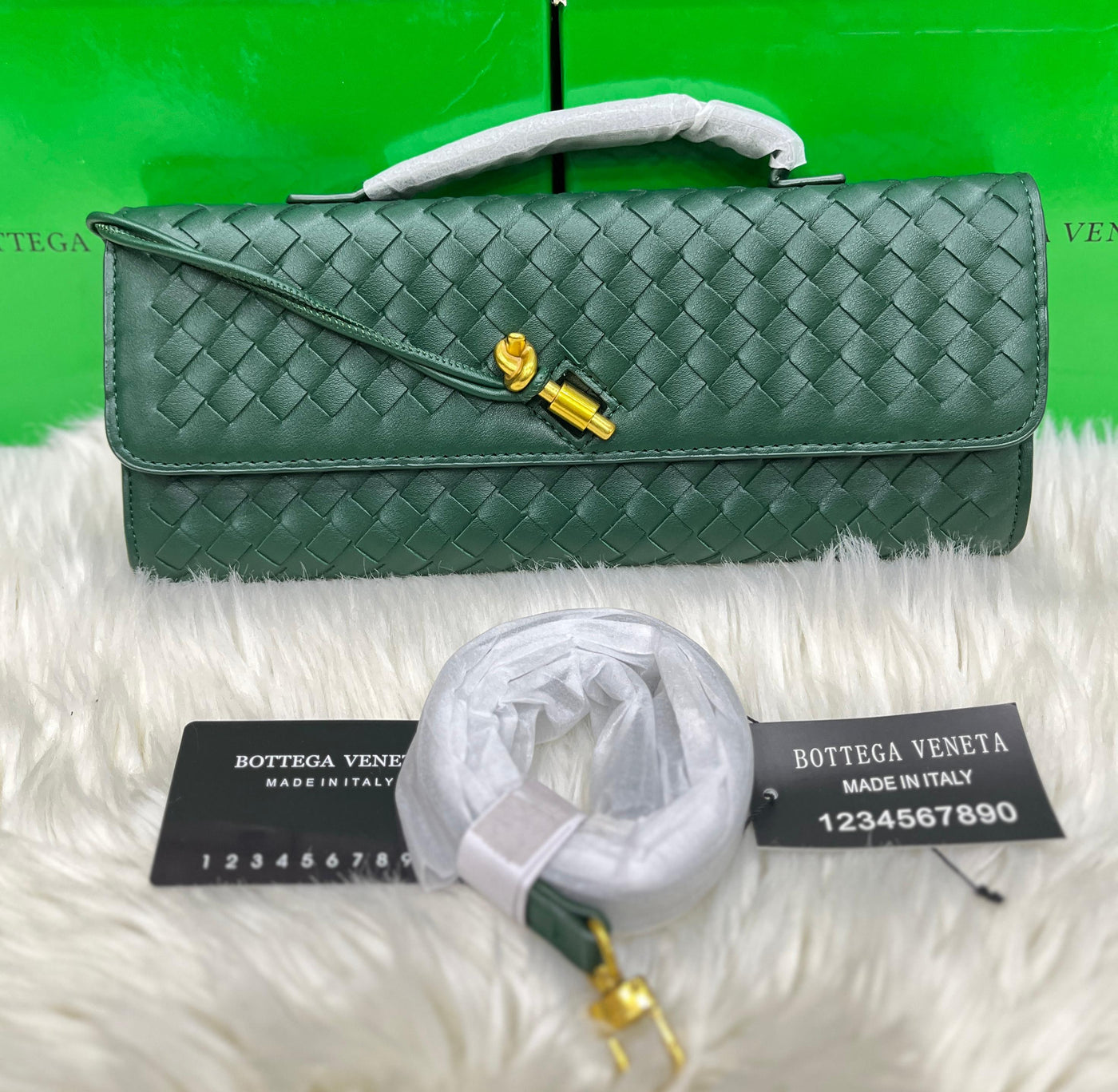 BOTTEGA VENETA Andiamo Clutch Bag