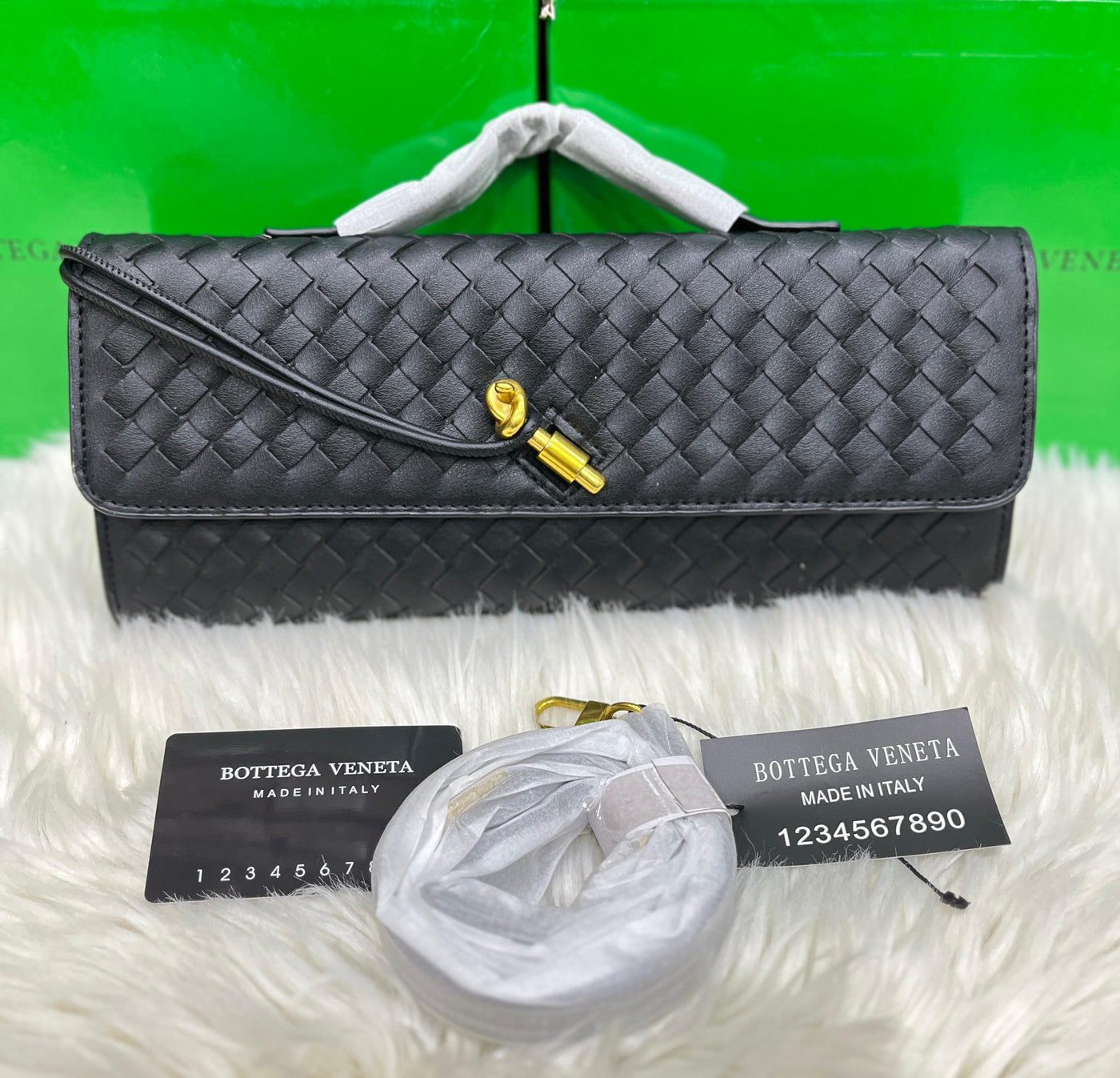 BOTTEGA VENETA Andiamo Clutch Bag