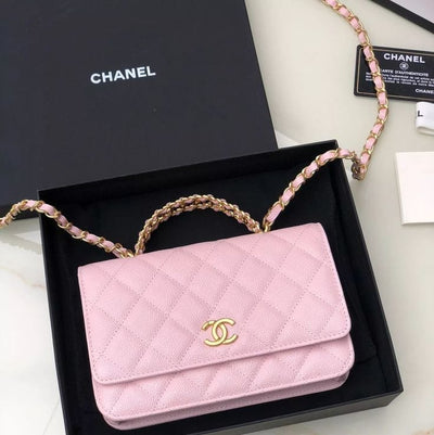 CHANEL Style Diamond Chain Bag