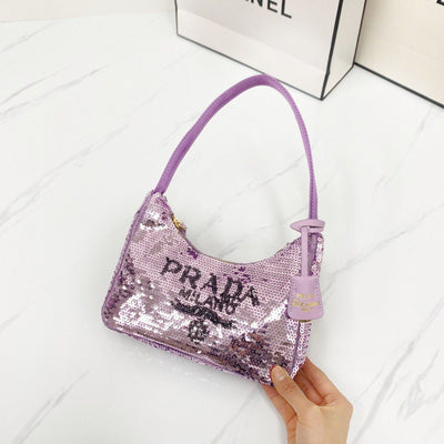 PRADA Re-Edition 2000 Hobo Sequins