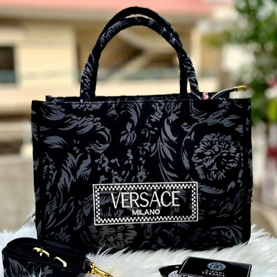 VERSACE Milano Jet Set Hand Bag